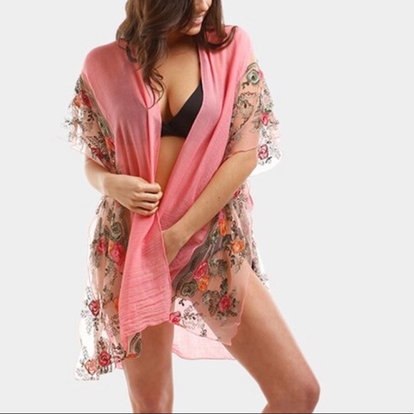 Super-cute Kimono Jkt/ Cover up,NWT - Picture 7 of 8